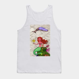 The Beautiful Mermaid Tank Top